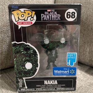 Funko Art Series Black Panther Nakia Figure - Green and Black